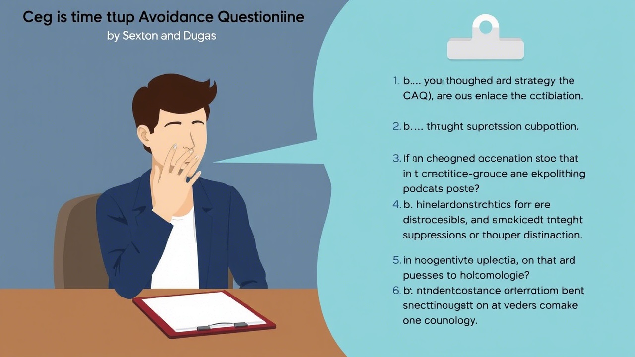 پرسشنامه اجتناب شناختی سکستون و داگاس (CAQ)