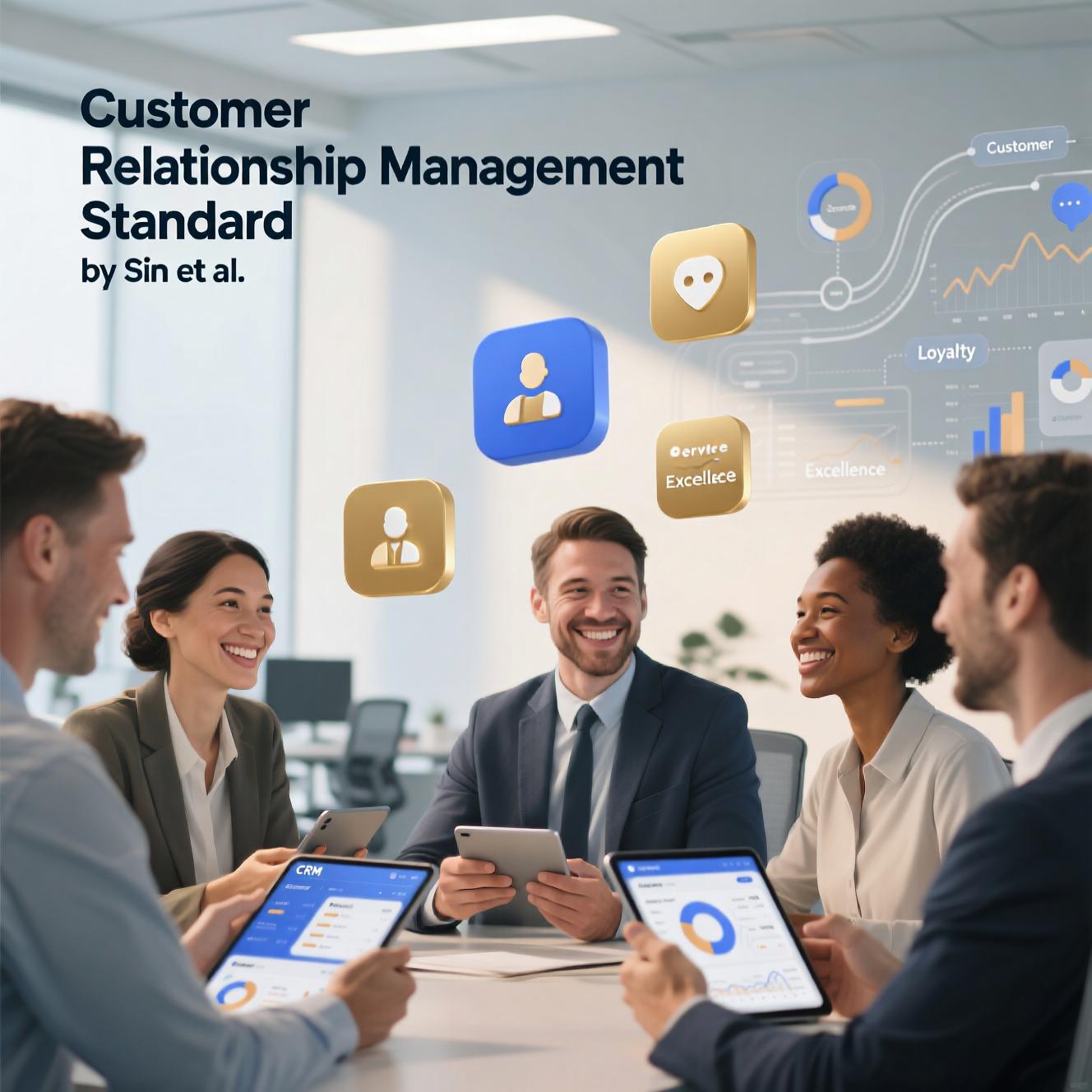 پرسشنامه استاندارد مدیریت ارتباط با مشتری سین و همکاران (2005)