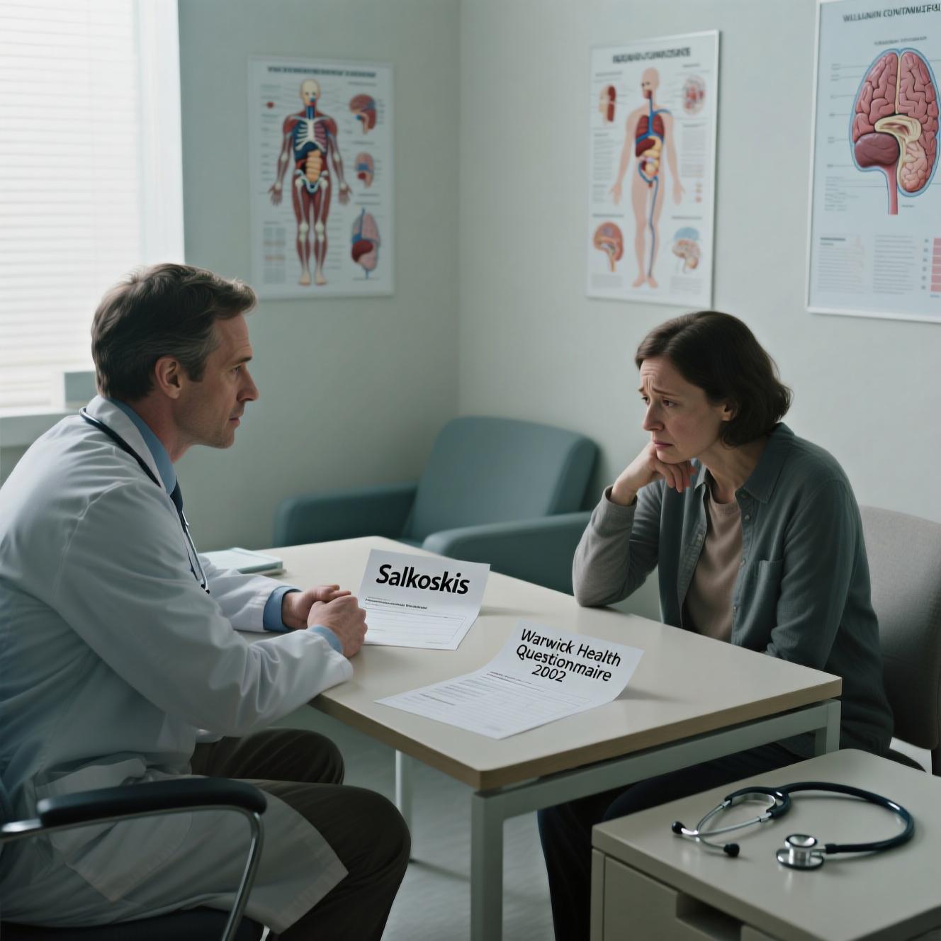 پرسشنامه اضطراب سلامت سالکوسکیس و وارویک(2002)