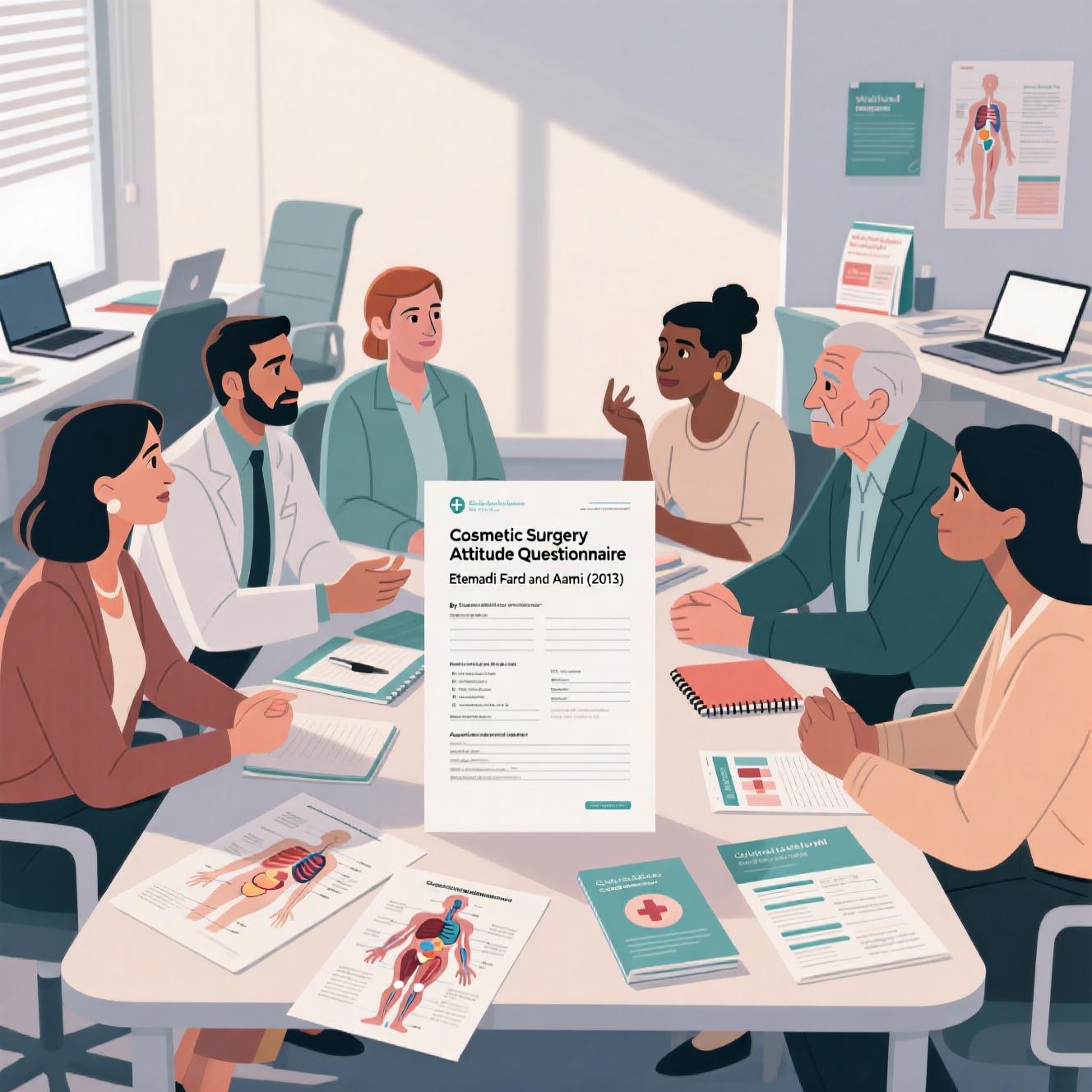 پرسشنامه گرایش به جراحی زیبایی، اعتمادی فرد و امانی (1392)