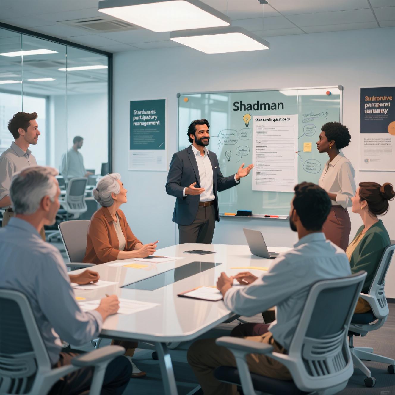 پرسشنامه استاندارد مدیریت مشارکتی شادمان(1387)