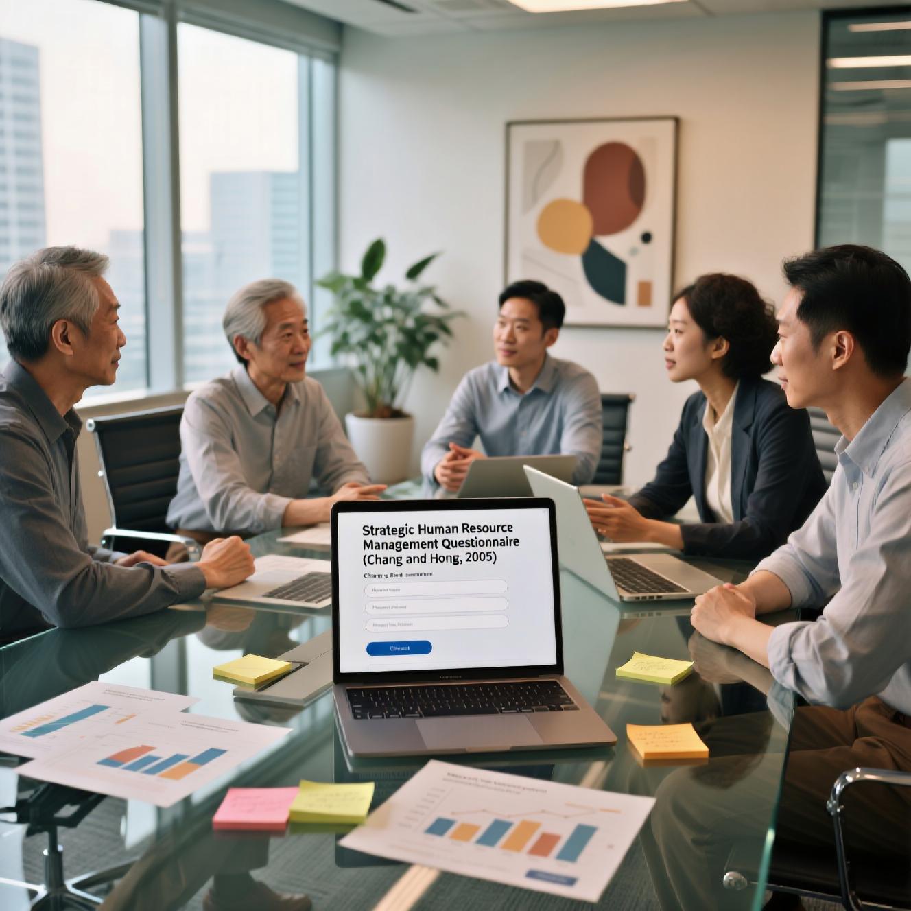 پرسشنامه مدیریت استراتژیک منابع انسانی (چانگ و هانگ؛2005)