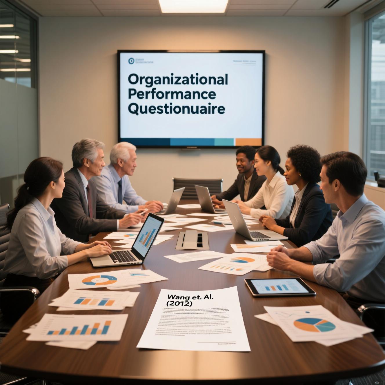 پرسشنامه عملکرد سازمانی وانگ و همکاران(2012)