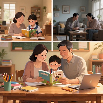 پرسشنامه سطح سواد والدين در پيشرفت تحصيلي دانش آموزان